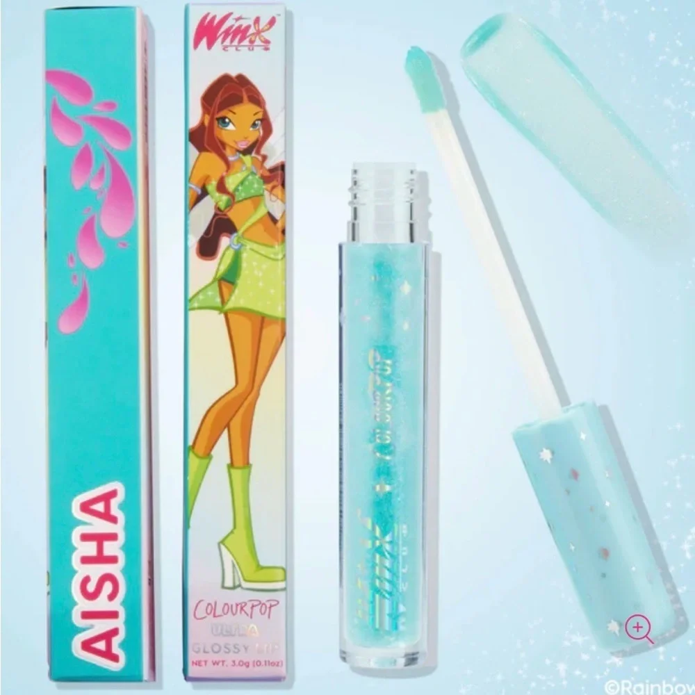 Colourpop Aisha Glossy Lip Balm - Aqua Blue